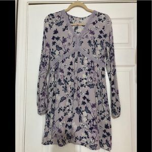 Purple butterfly dress